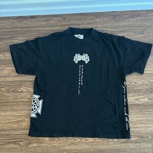 DARC SPORT Black Graphic Short-Sleeve Men's Shirt